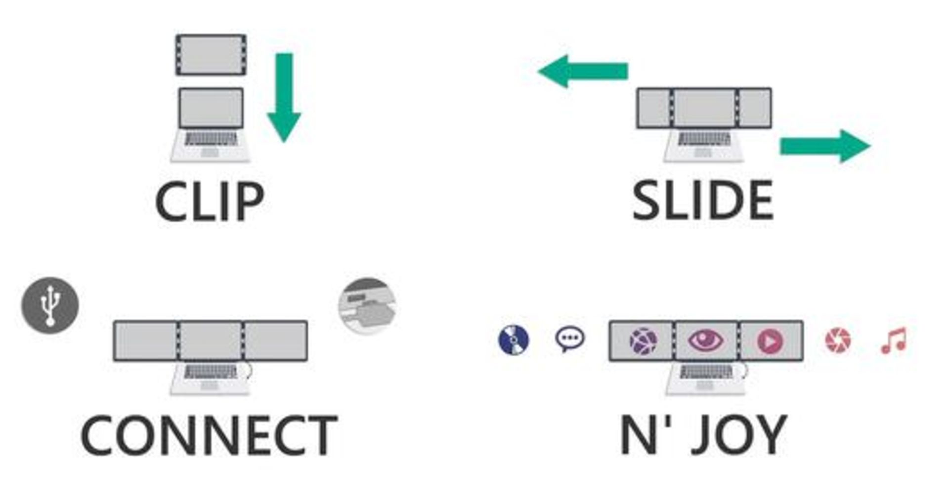 slidenjoy extra laptop screens 37