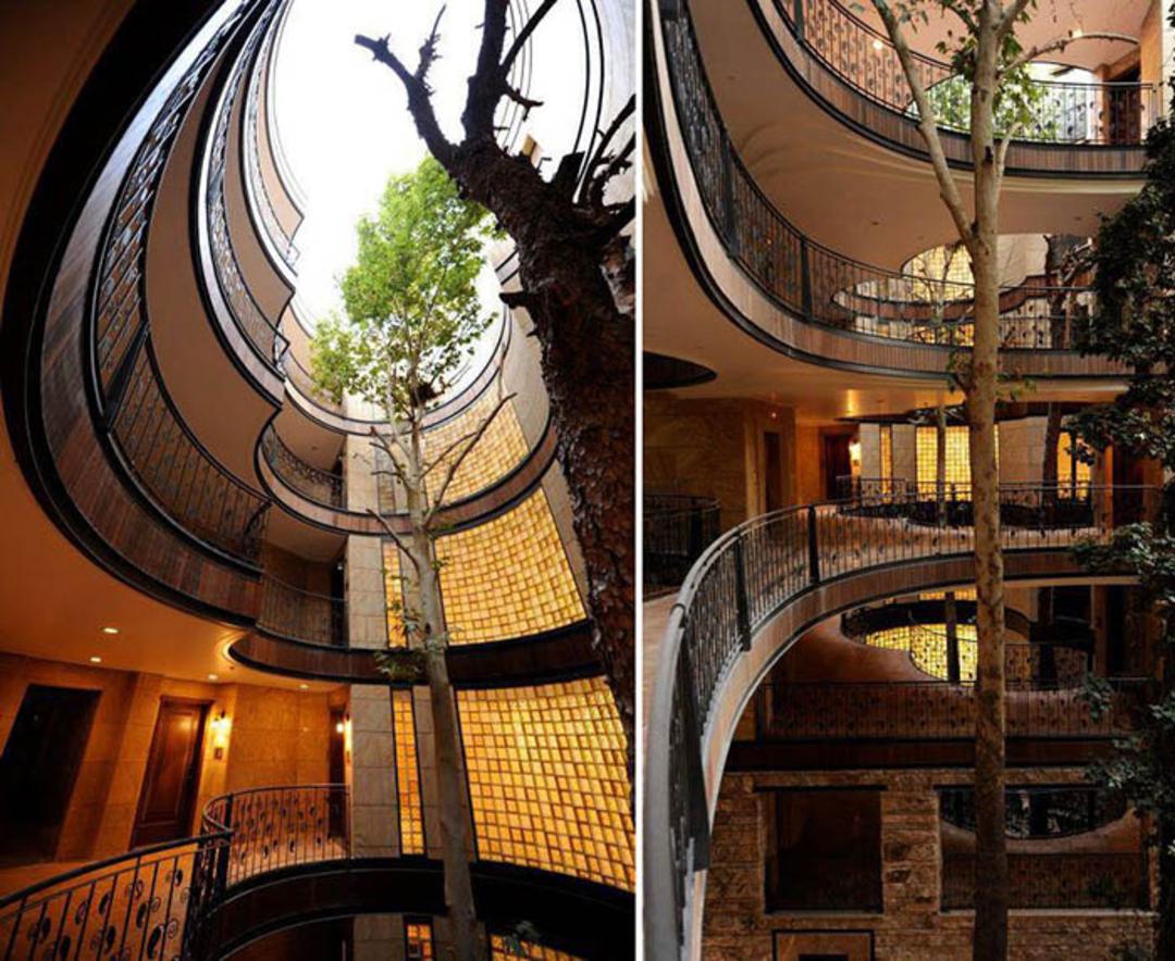 تعامل معماری و طبیعت