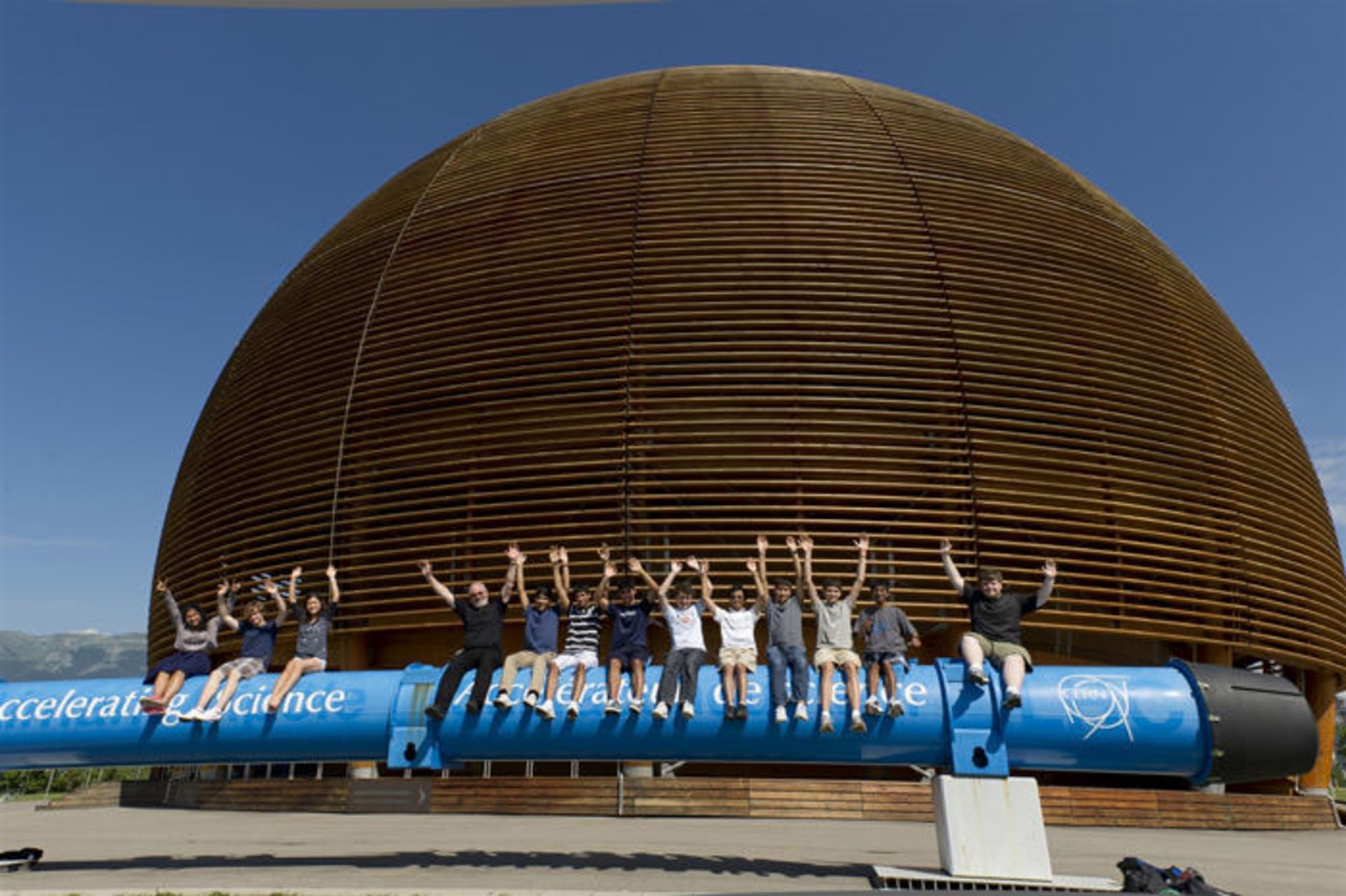 cern lhc students