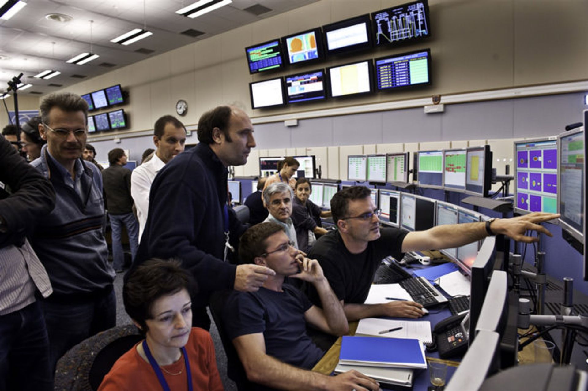 lhc control room