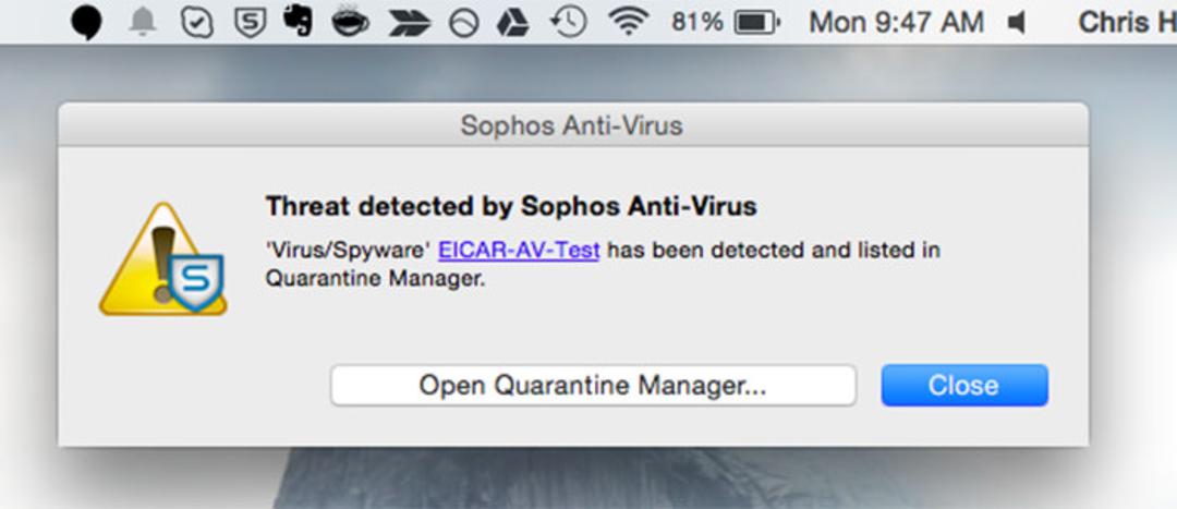 Mac AntiVirus 3