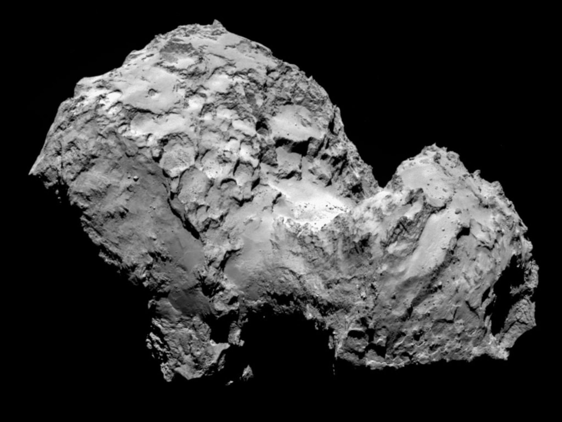 Rosetta OSIRIS NAC comet 67P 20140803
