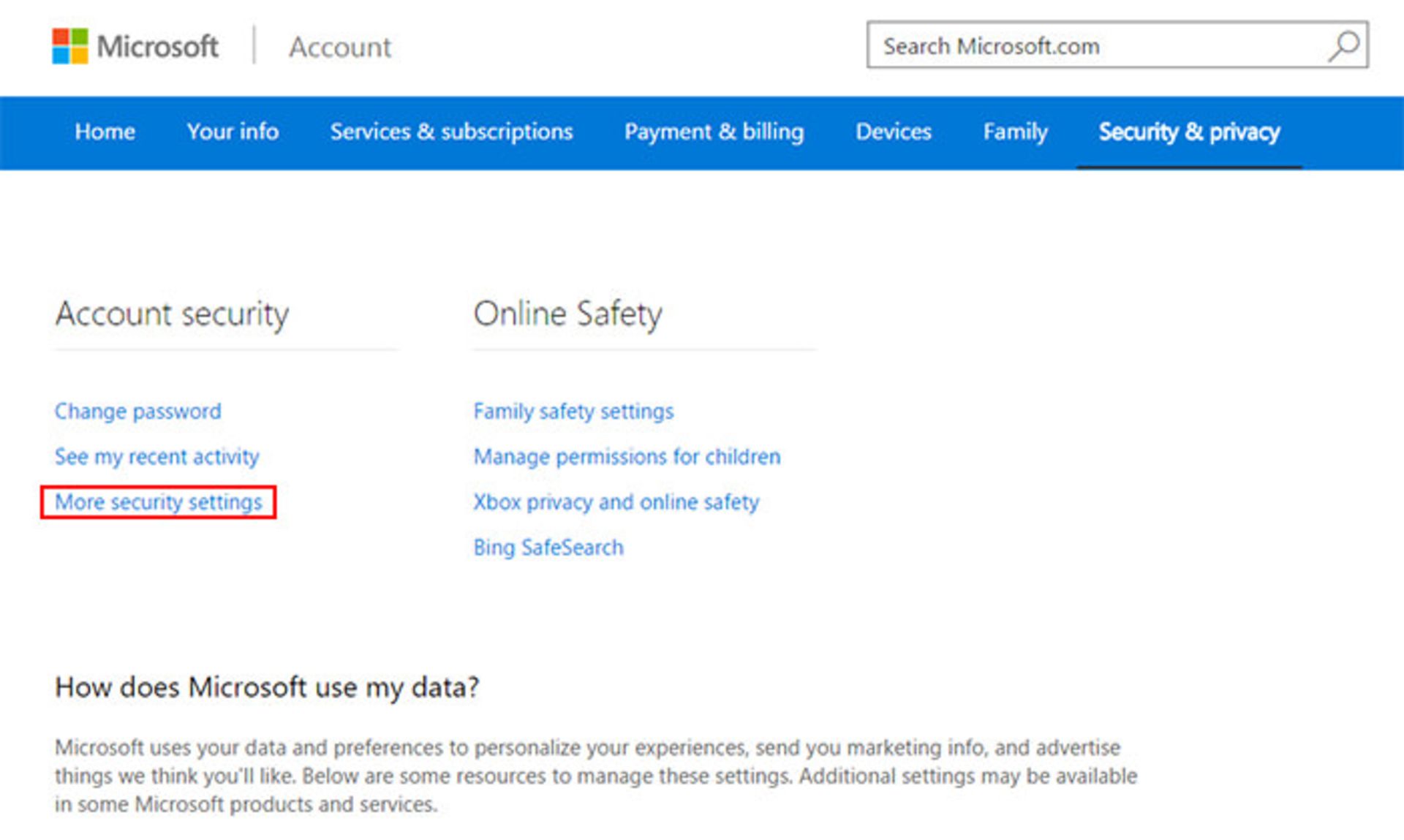 windows 10 more security