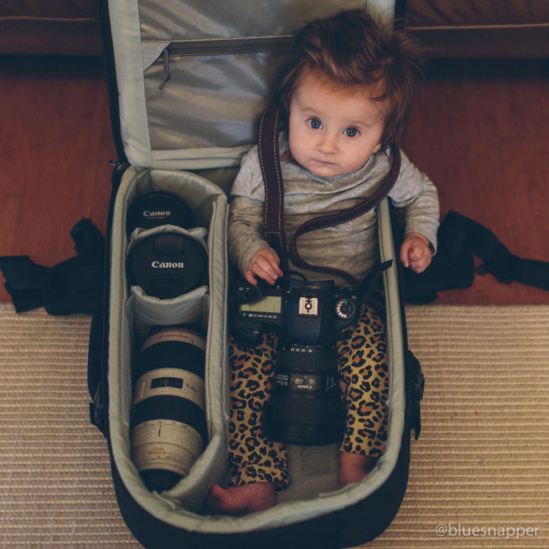 پدران عکاس و ثبت تصاویری متفاوت از نوزادان‌شان