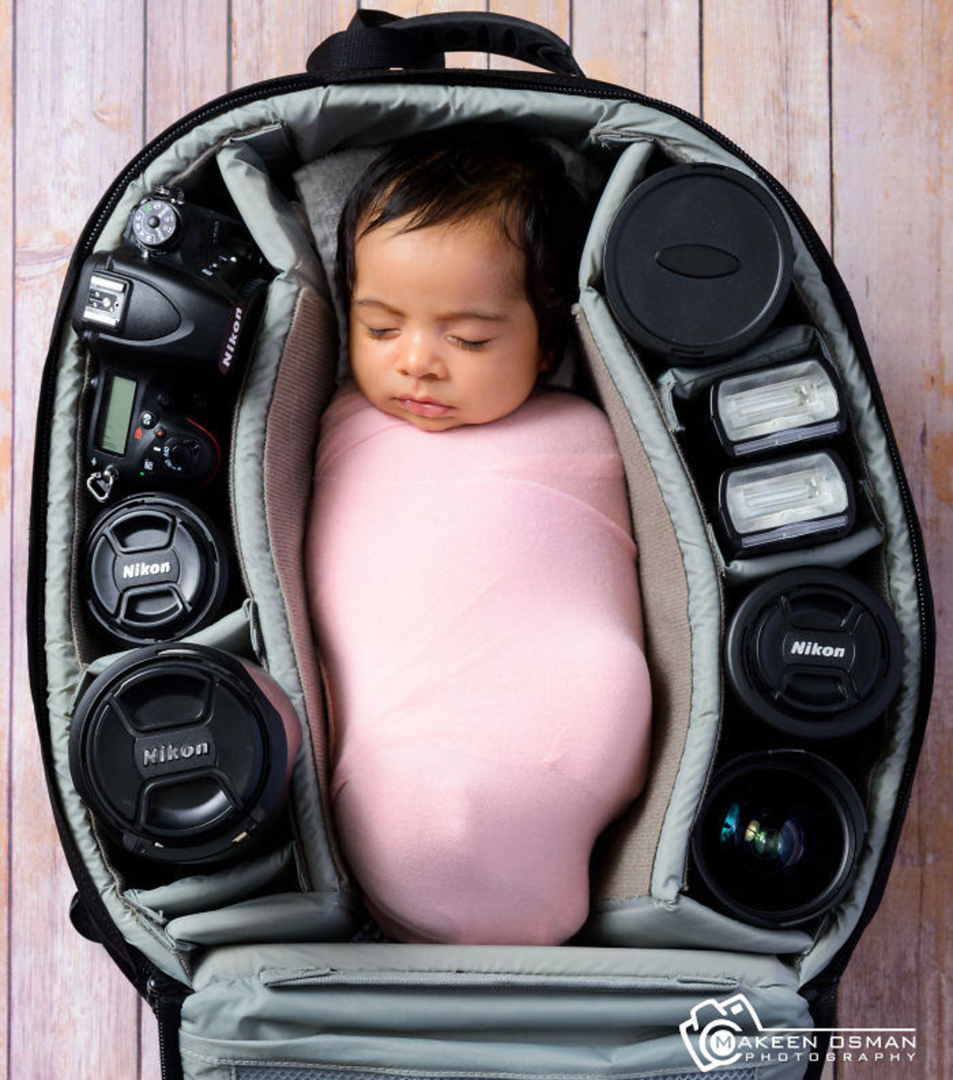 پدران عکاس و ثبت تصاویری متفاوت از نوزادان‌شان