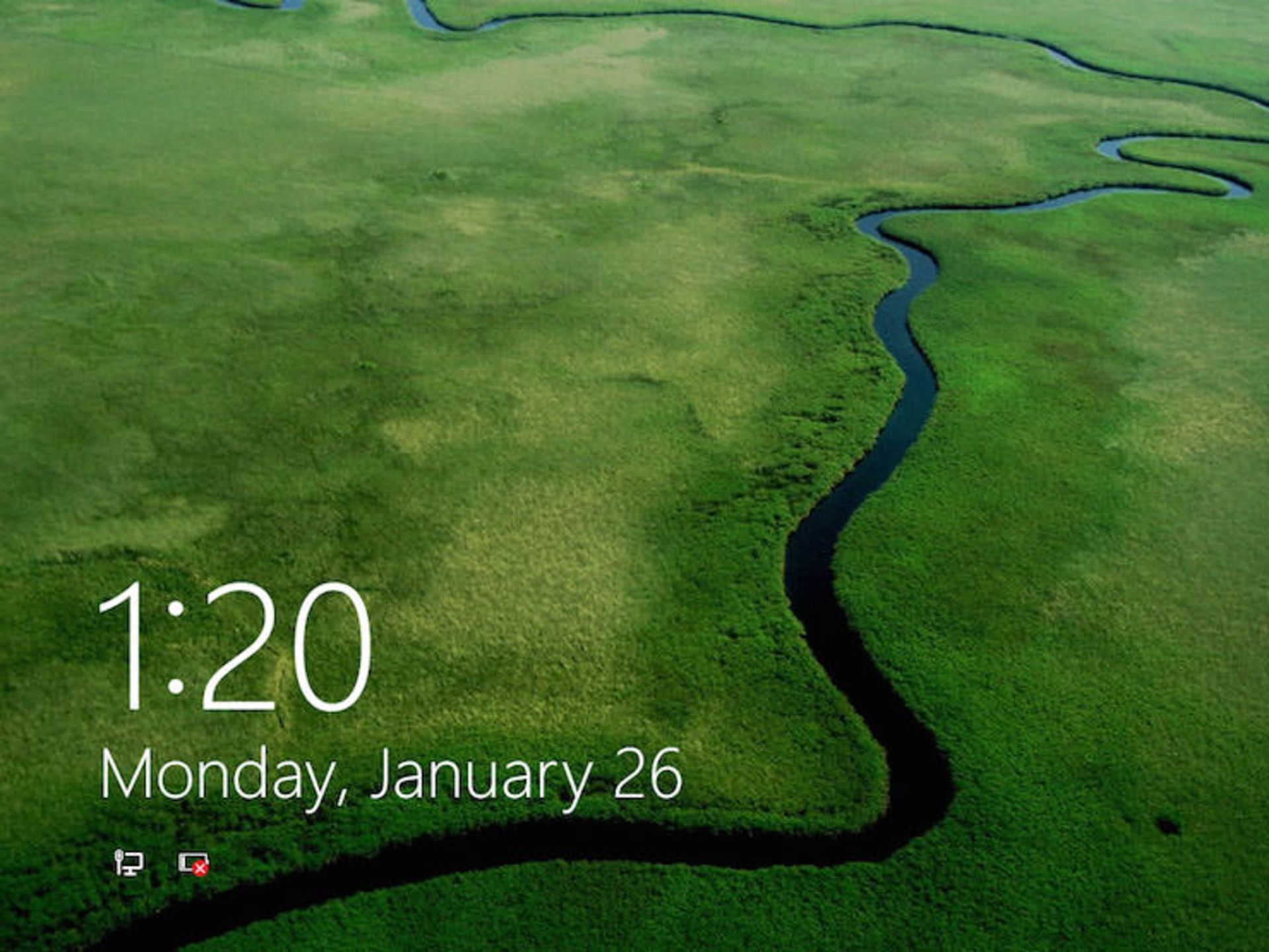 Windows 10 Lock Screen