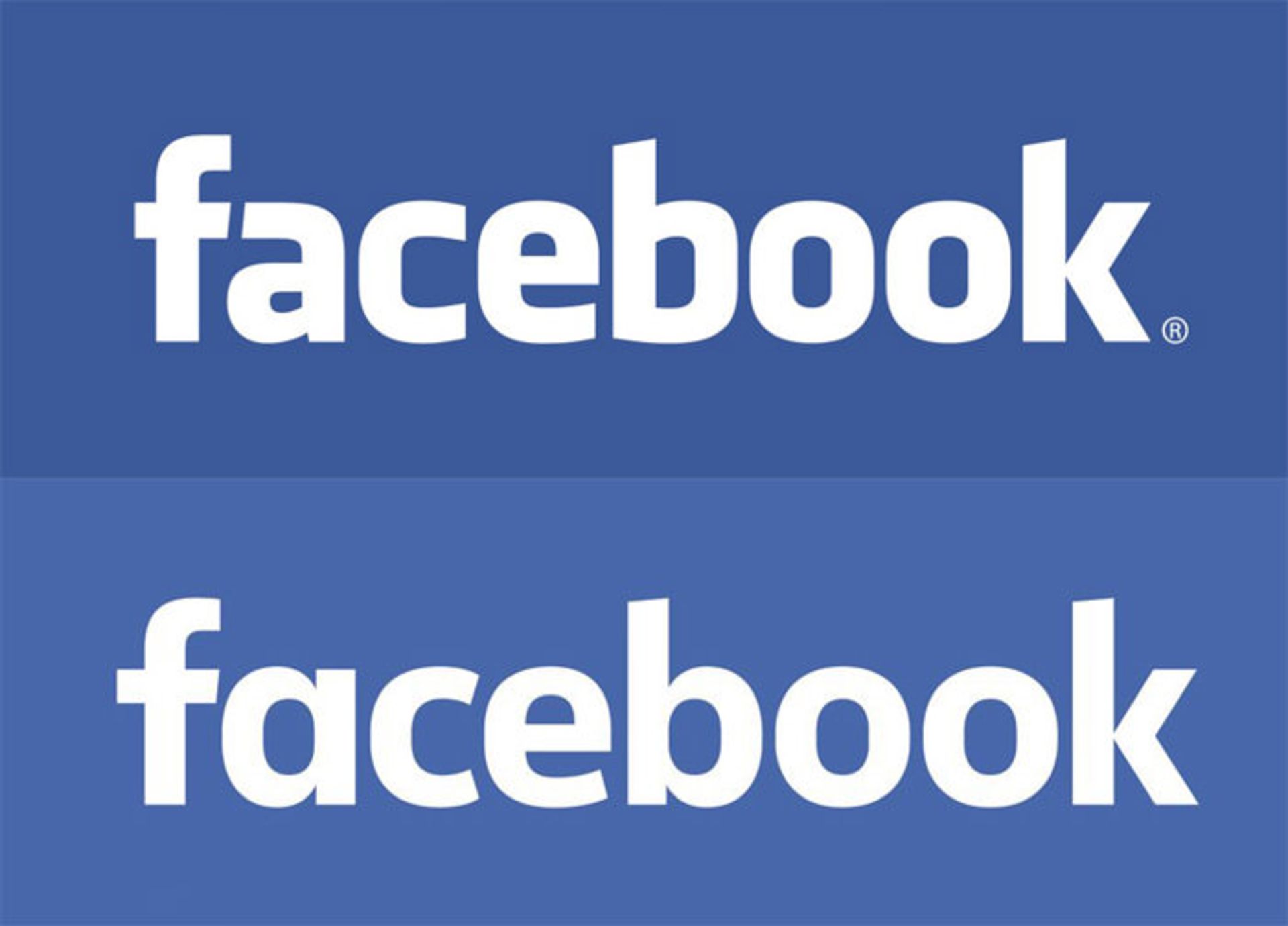 تغییرات لوگوی فیسبوک
