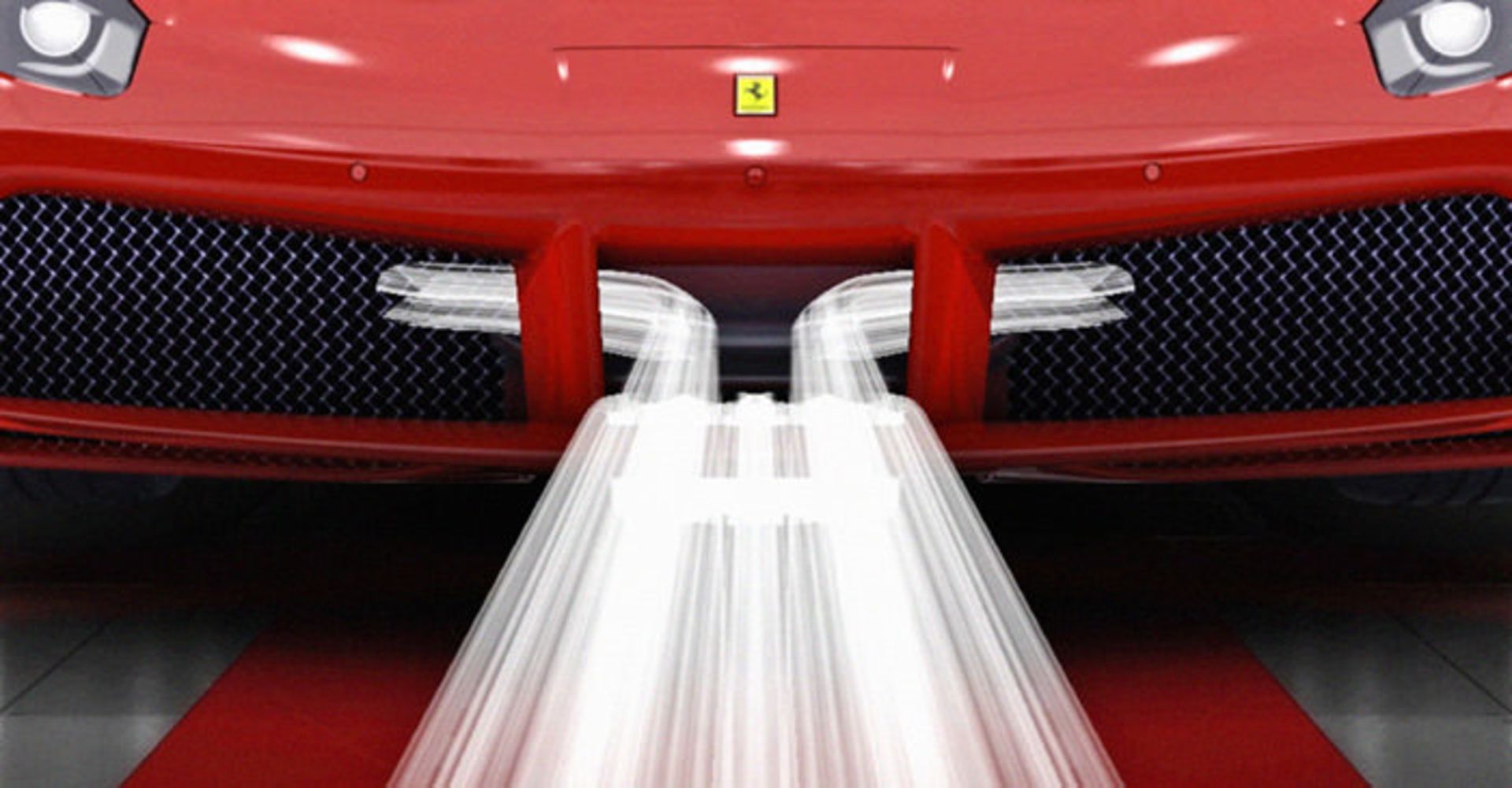 ستون قرار گرفته در سپر جلو