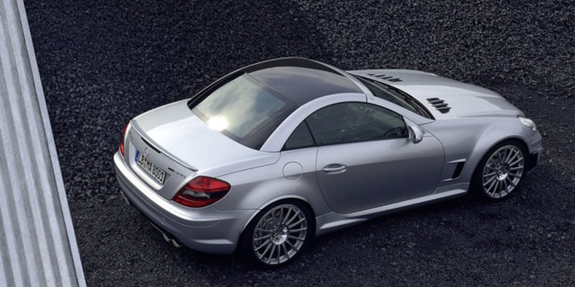 mercedes benz slk 55 amg black series 2007