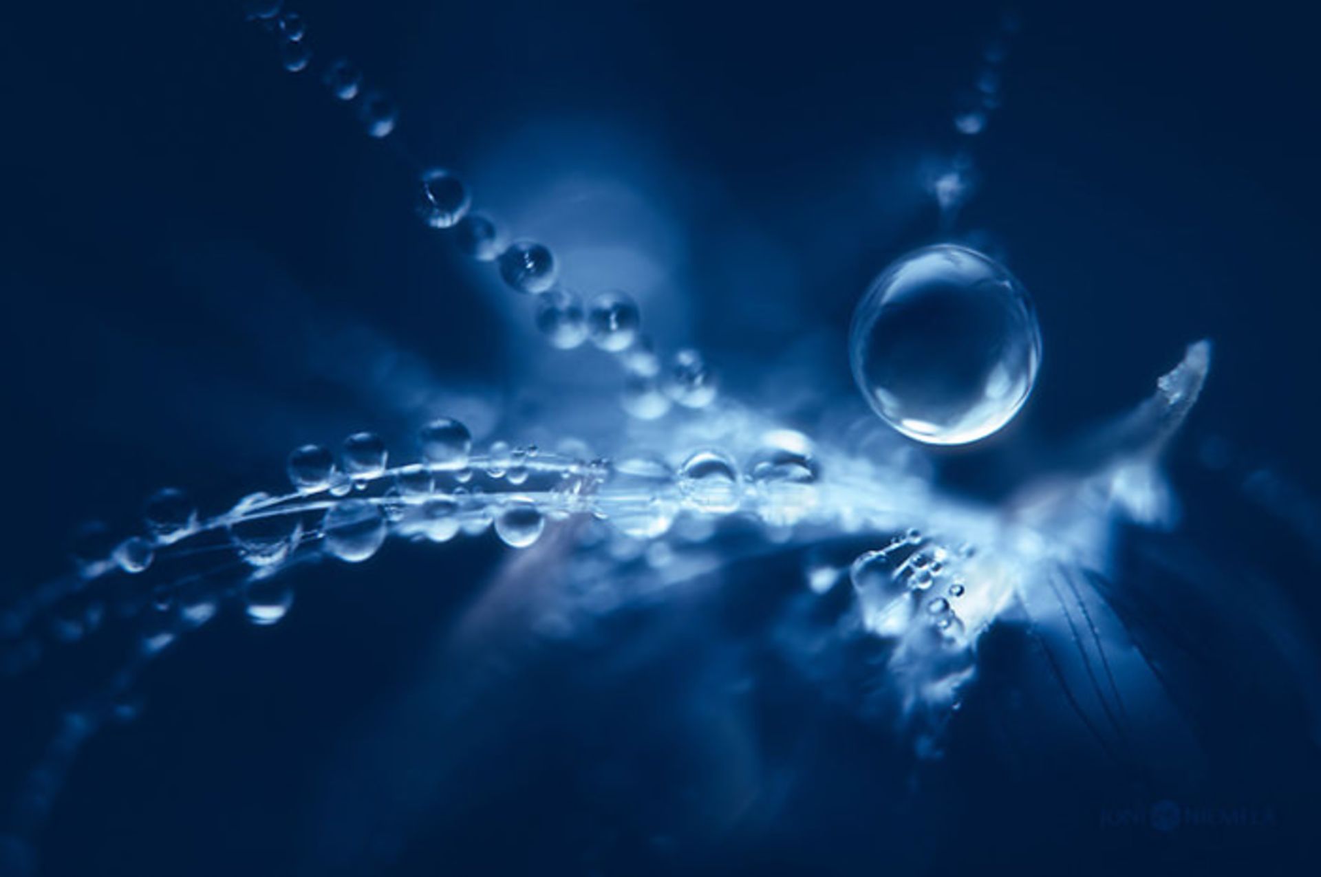 کهکشانی از قطرات آب