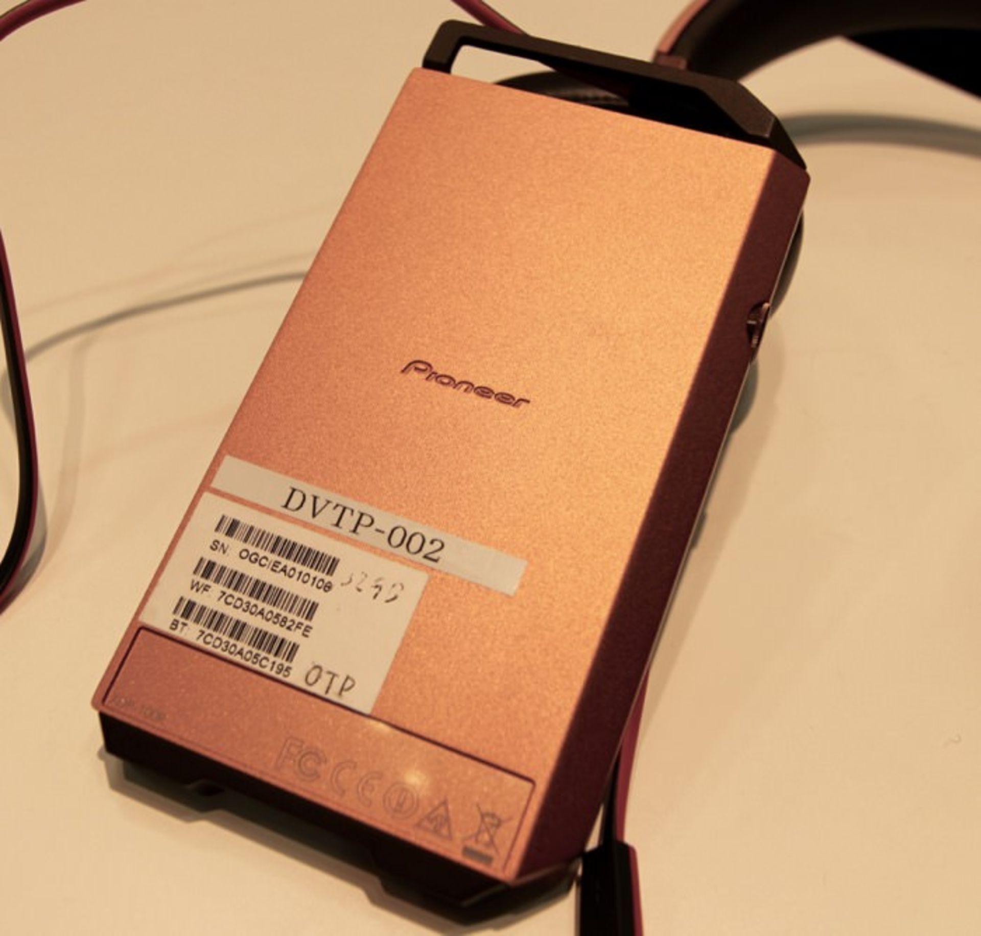 Pioneer XDP 100R Rueckseite