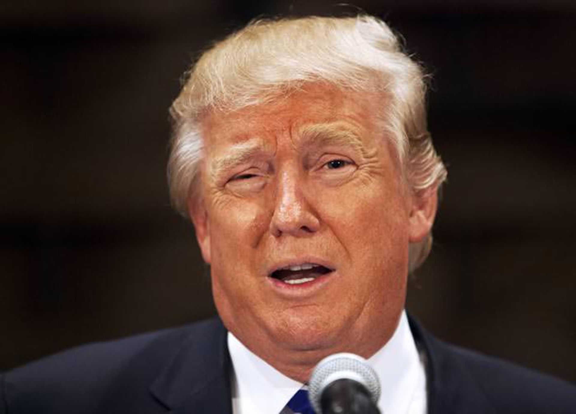 donald trump collected bottles