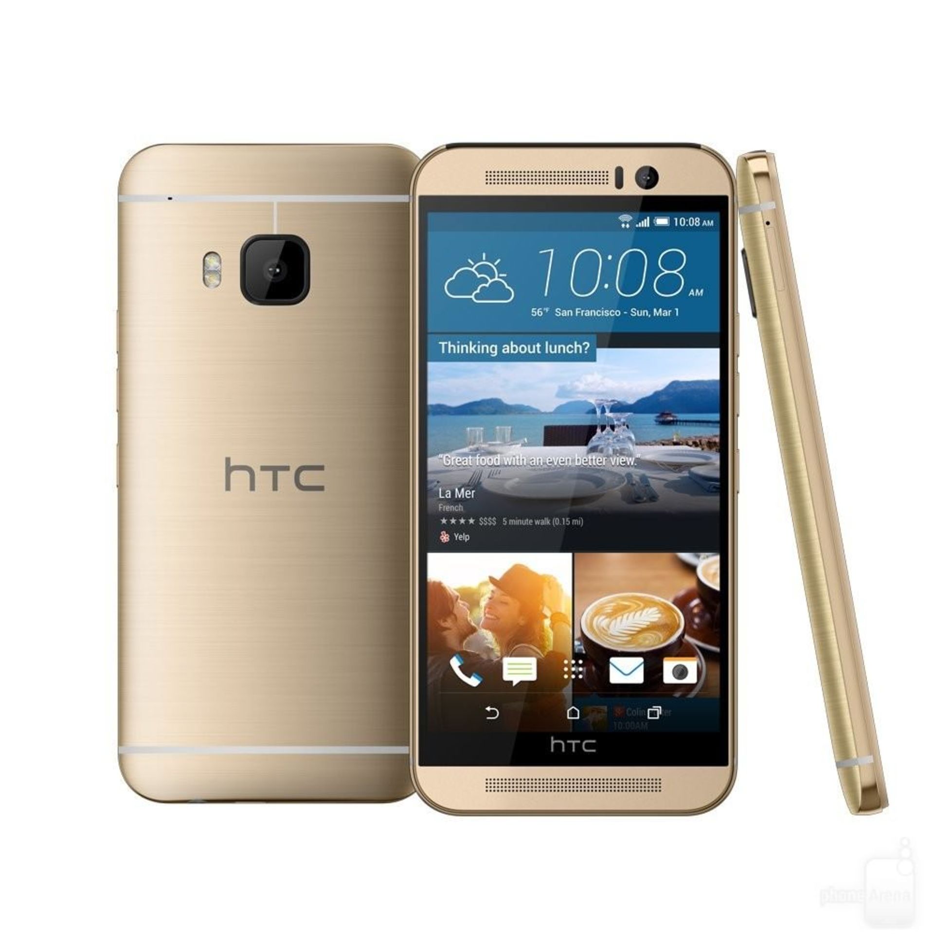 Gold HTC One M9 1
