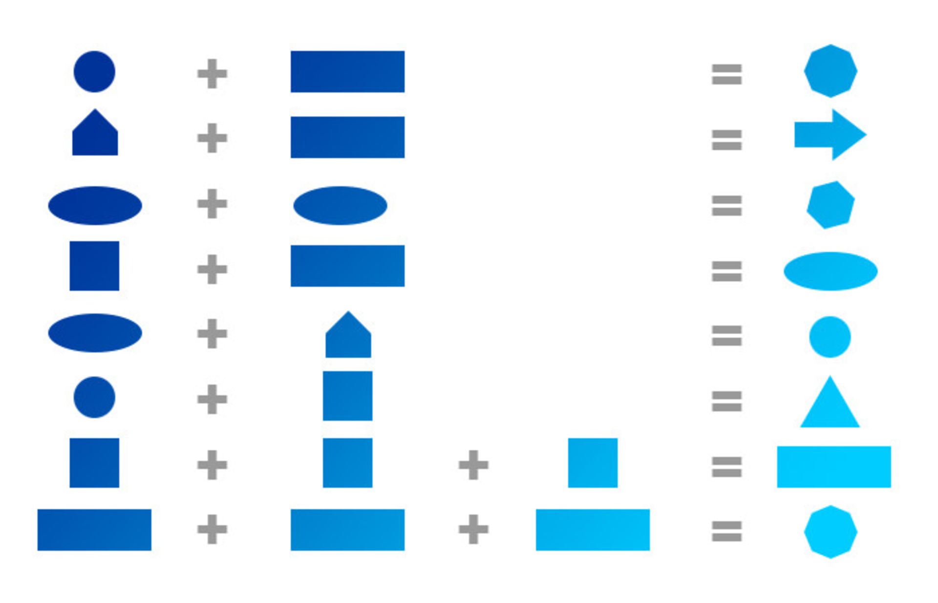 پازل: شکل‌ها و عددها