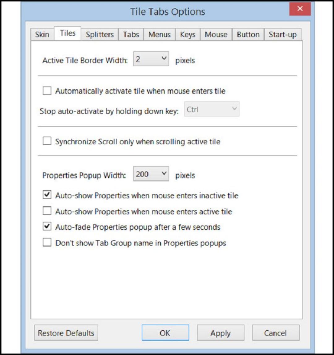 TileTabs