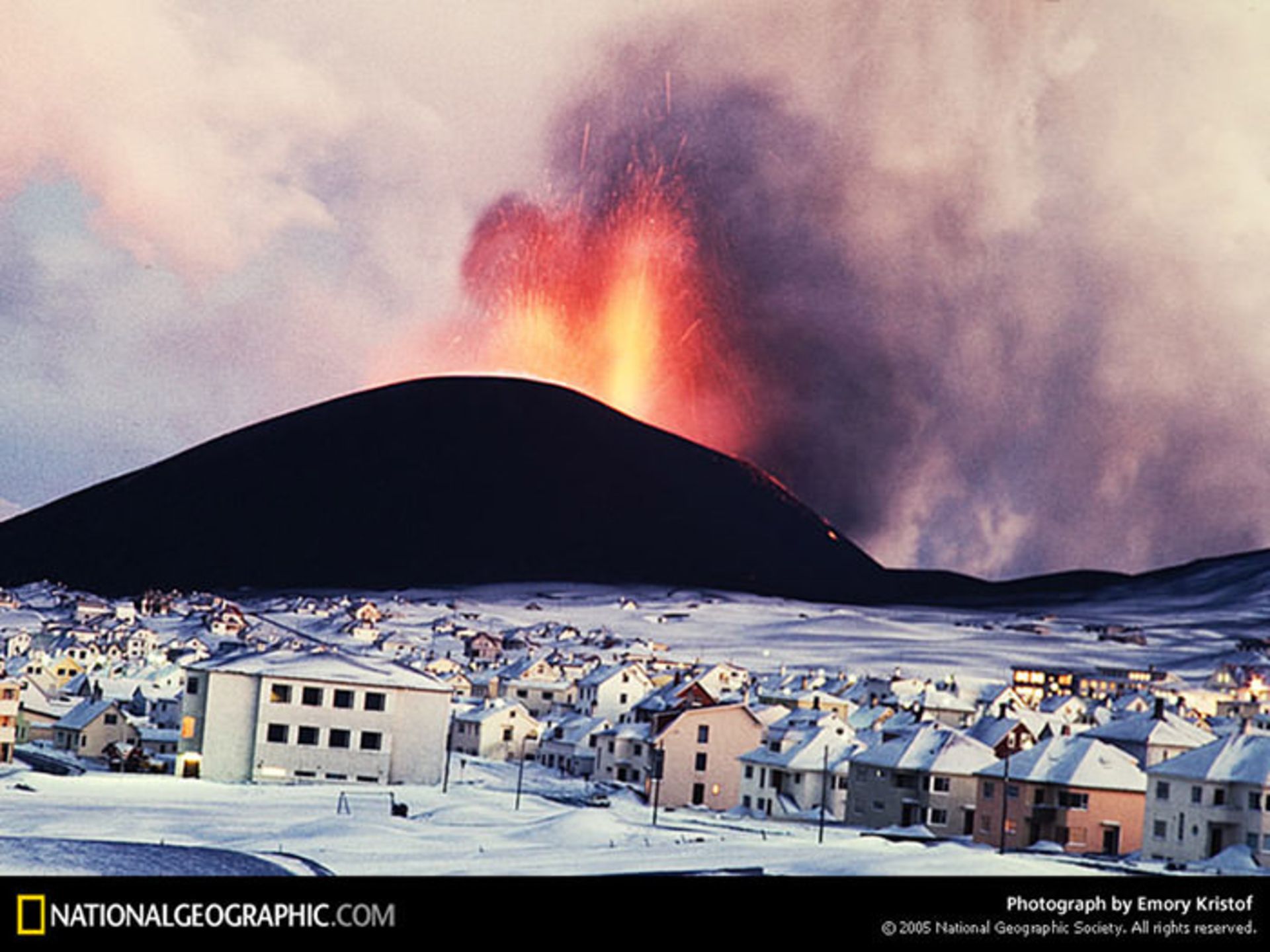 آتشفشان الدفل 1973