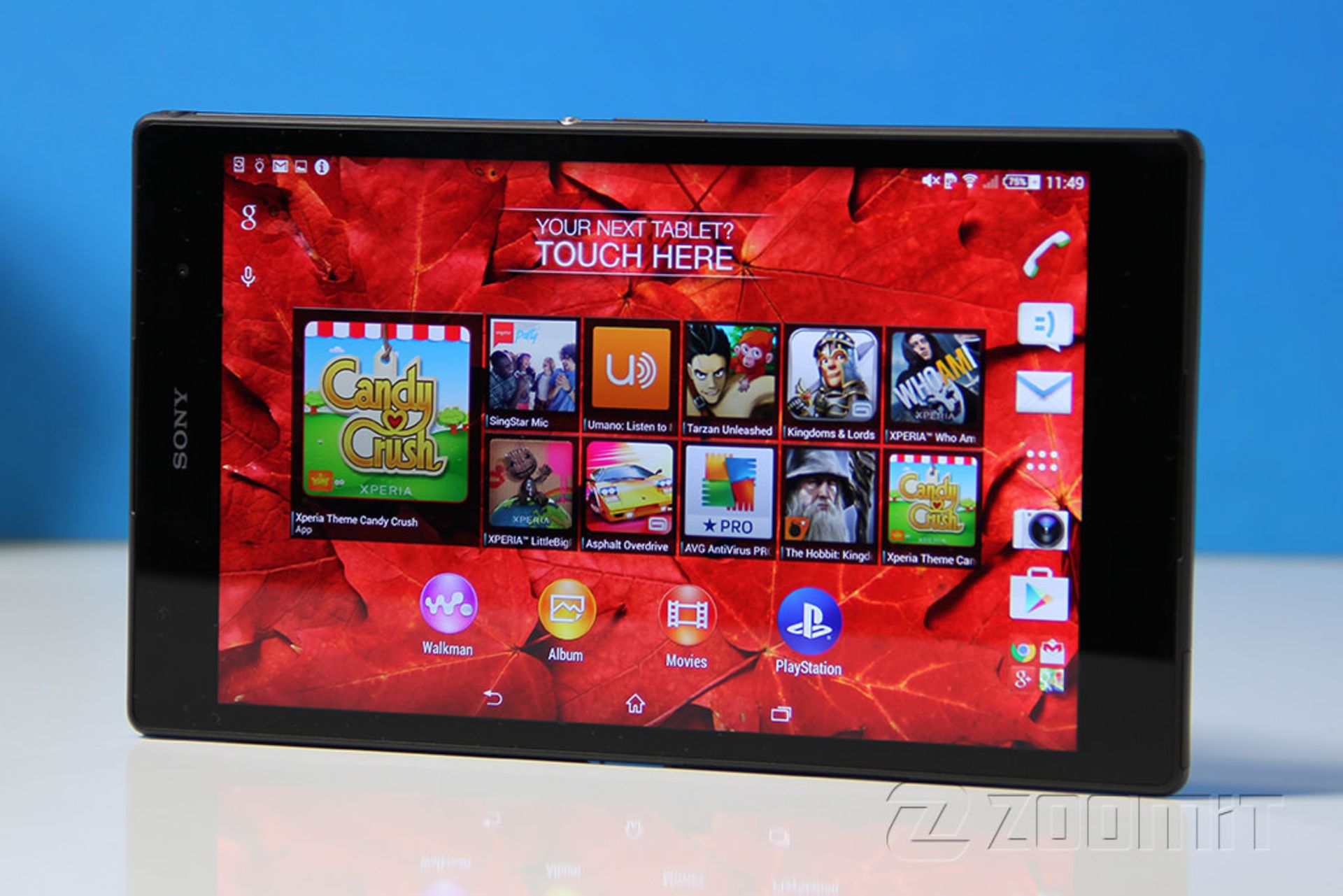 بررسی تبلت ۸ اینچی سونی Xperia Z3 Tablet Compact