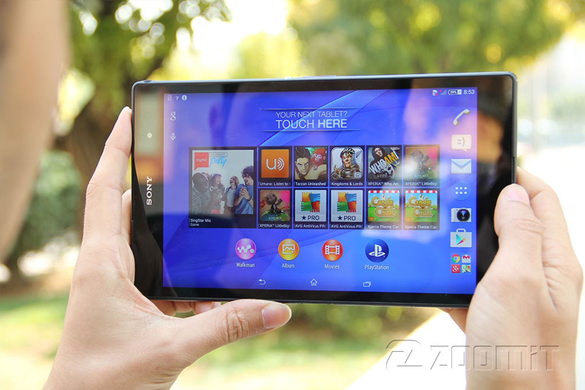 بررسی تبلت ۸ اینچی سونی Xperia Z3 Tablet Compact