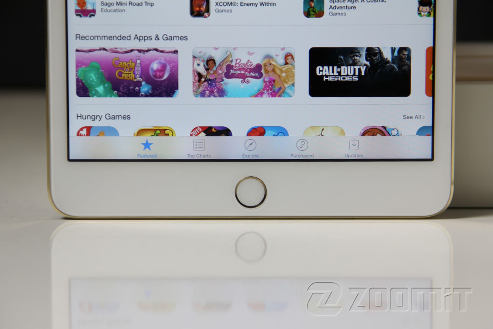 آیپد مینی ۳ صفحه نمایش