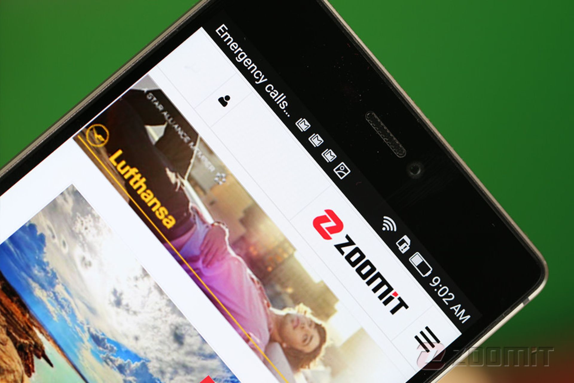 بررسی تلفن P8 هواوی