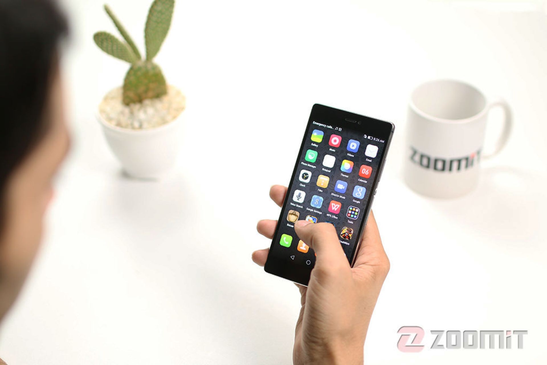 بررسی تلفن P8 هواوی