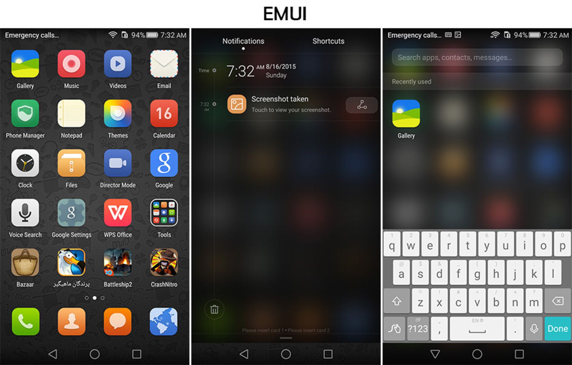 بررسی تلفن P8 هواوی