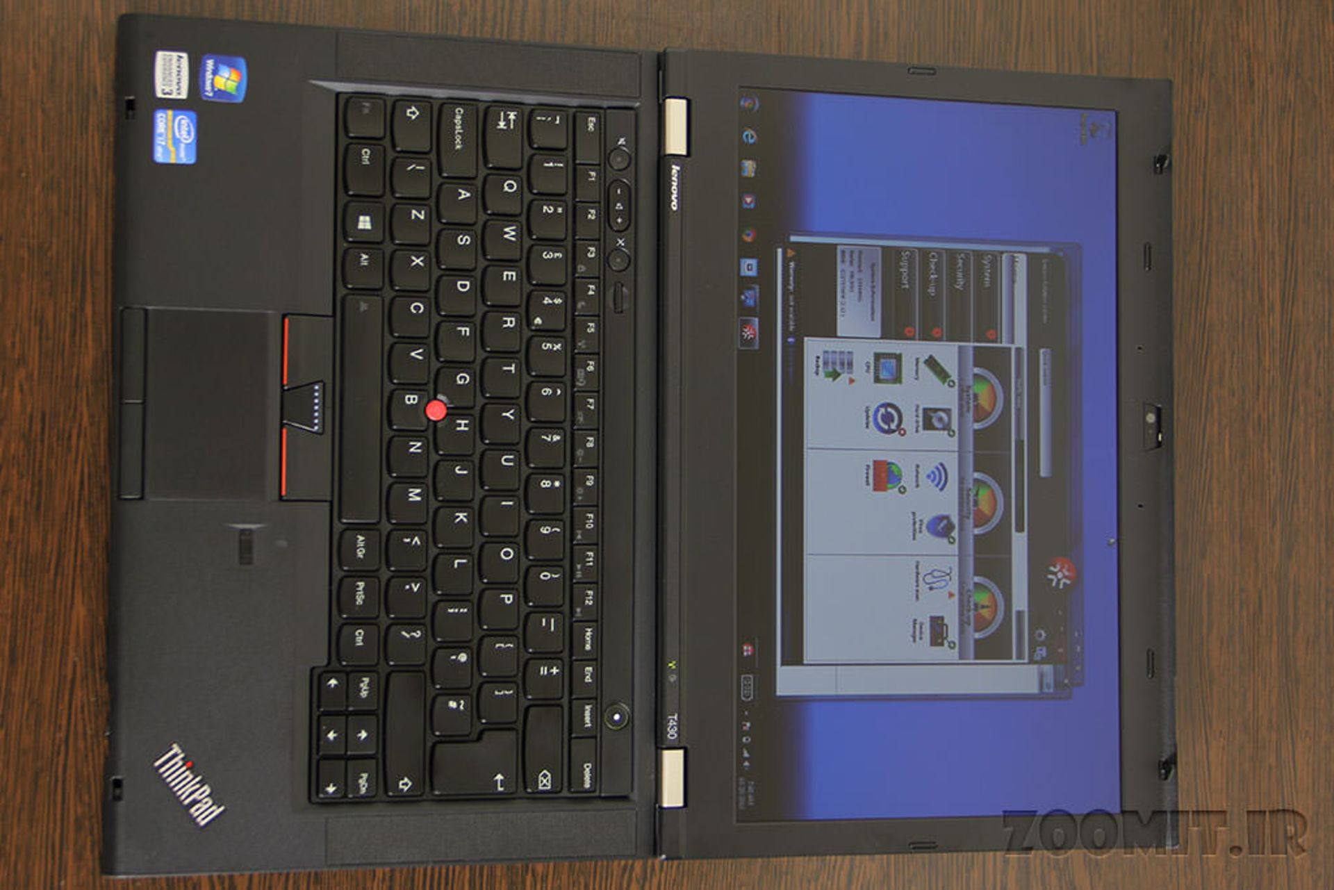 لنوو T430 زاویه