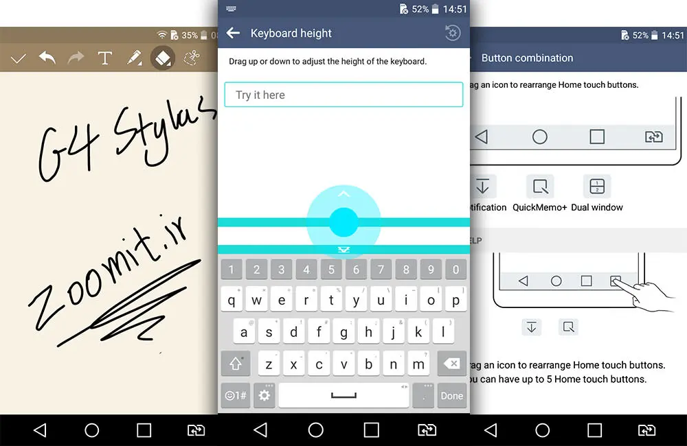بررسی جی 4 استایلوس ال‌جی (LG G4 Stylus)