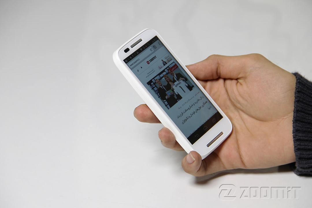 بررسی گوشی هوشمند Moto E موتورولا