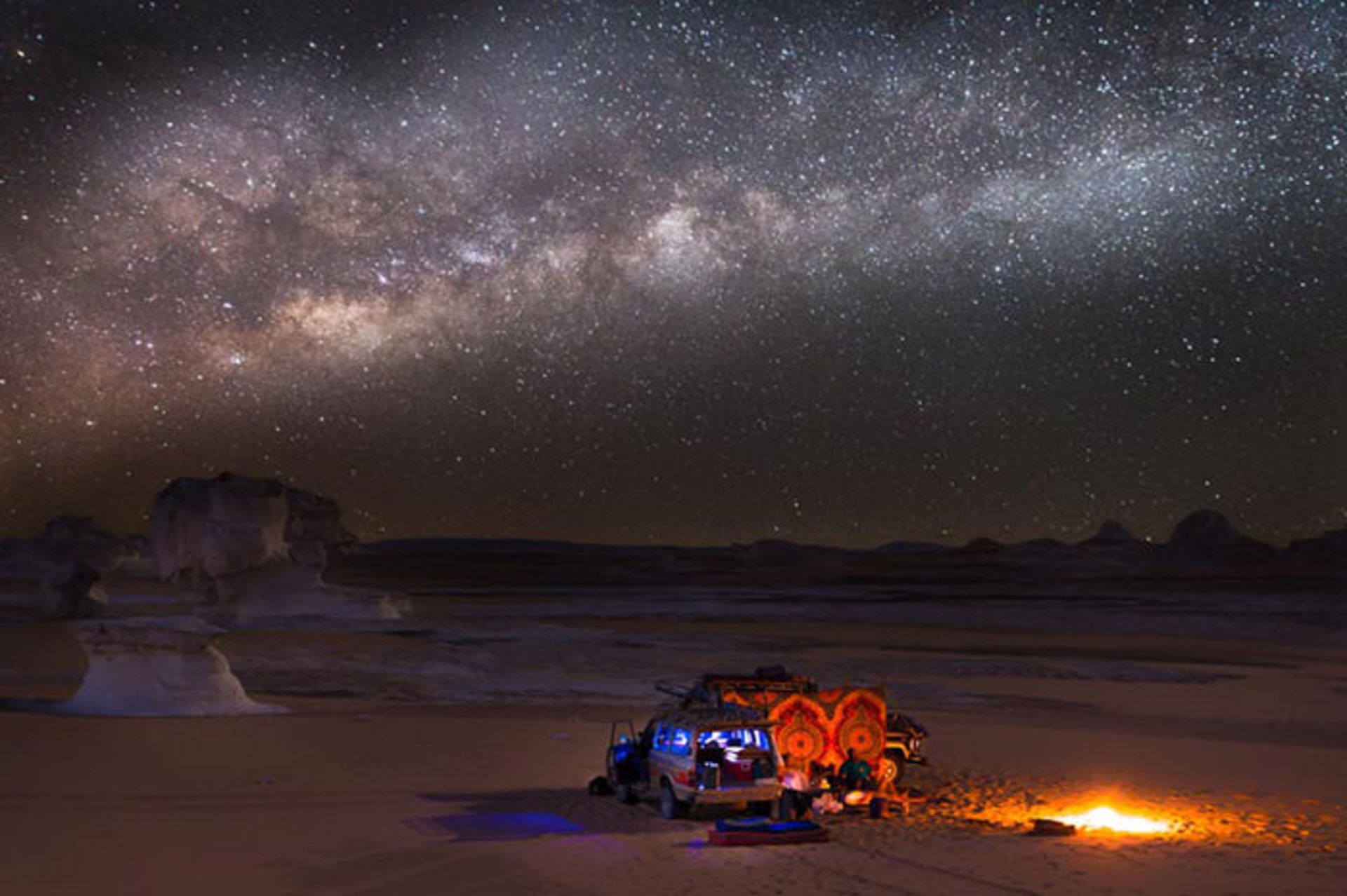 زیبایی کویر، اعجاز آسمان