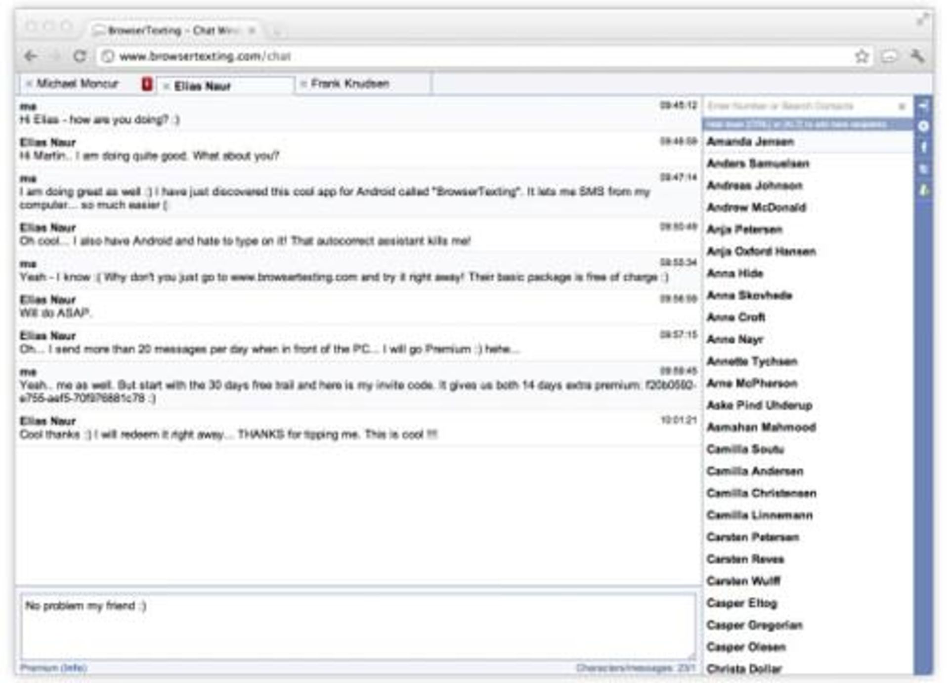 browsertexting browser
