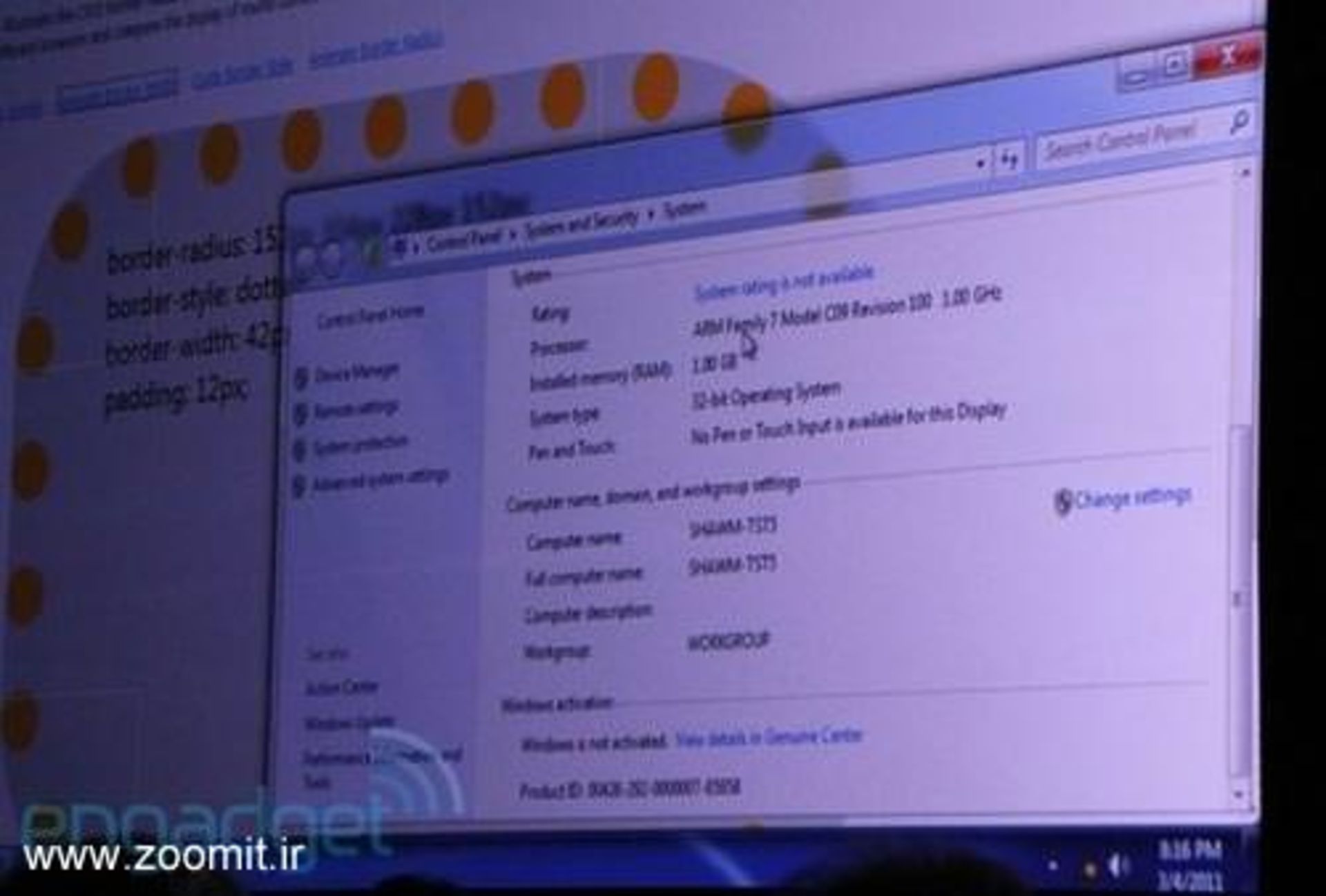 Windows 8 for ARM