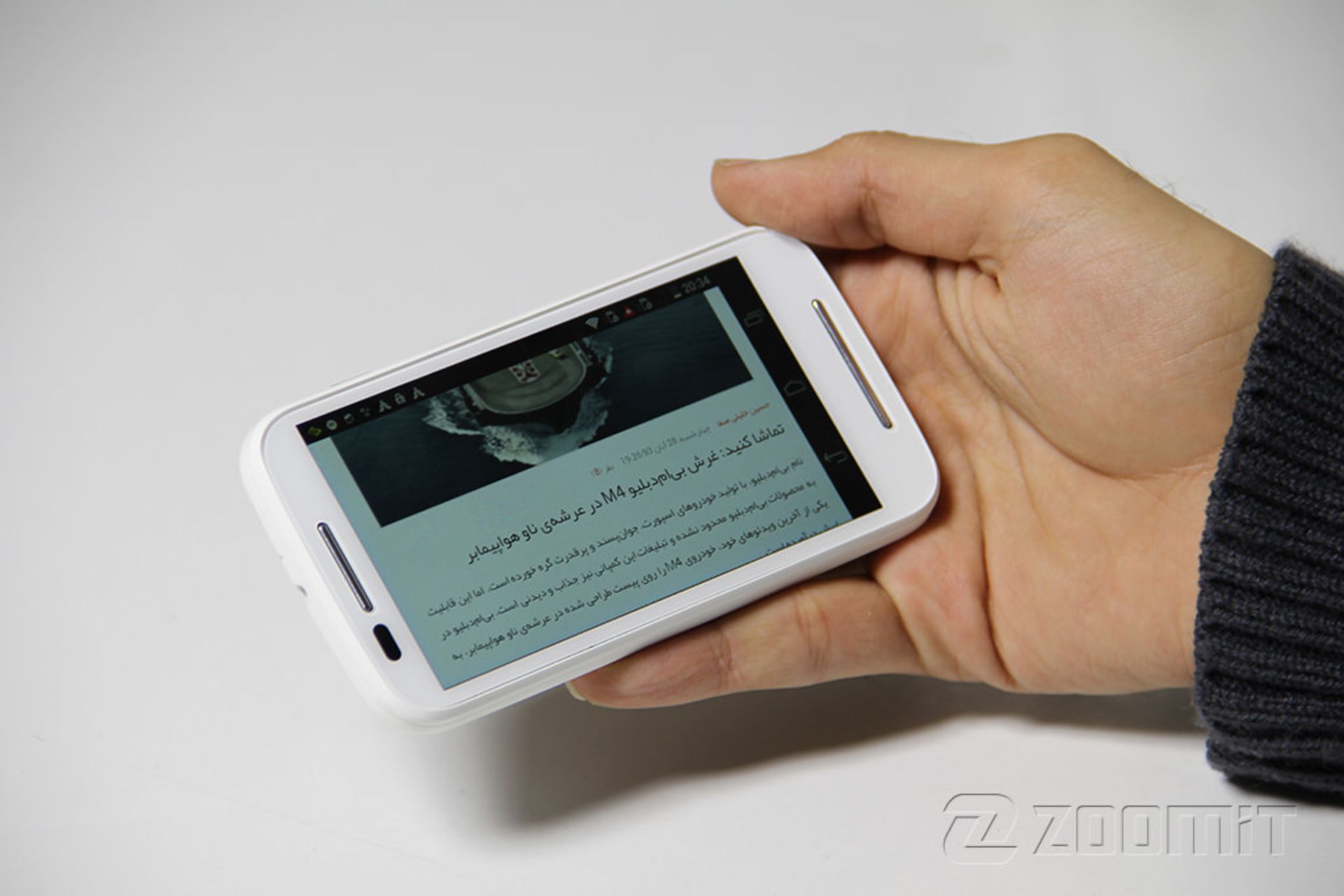 بررسی گوشی هوشمند Moto E موتورولا