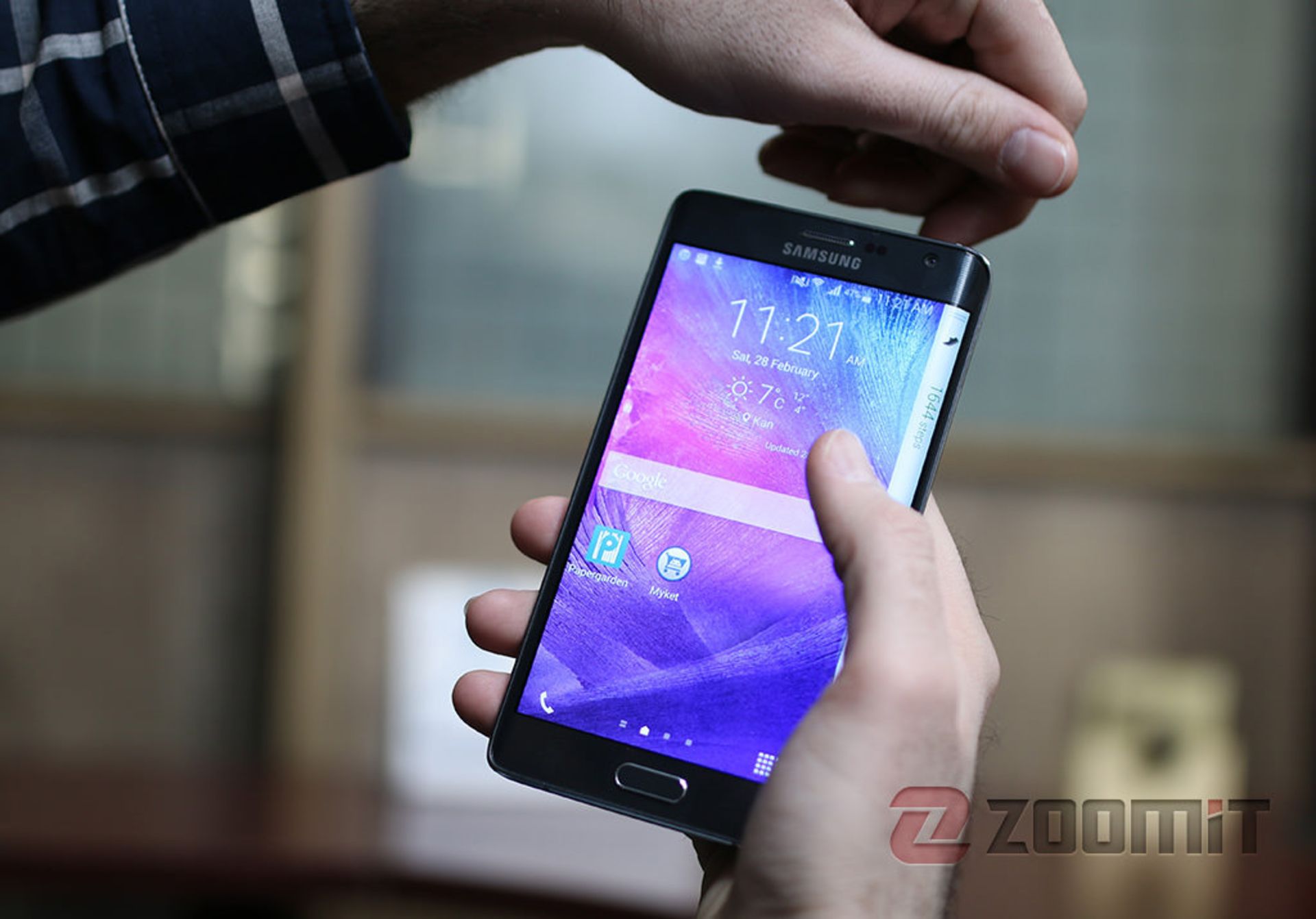 بررسی گلکسی نوت اج (Galaxy Note Edge)