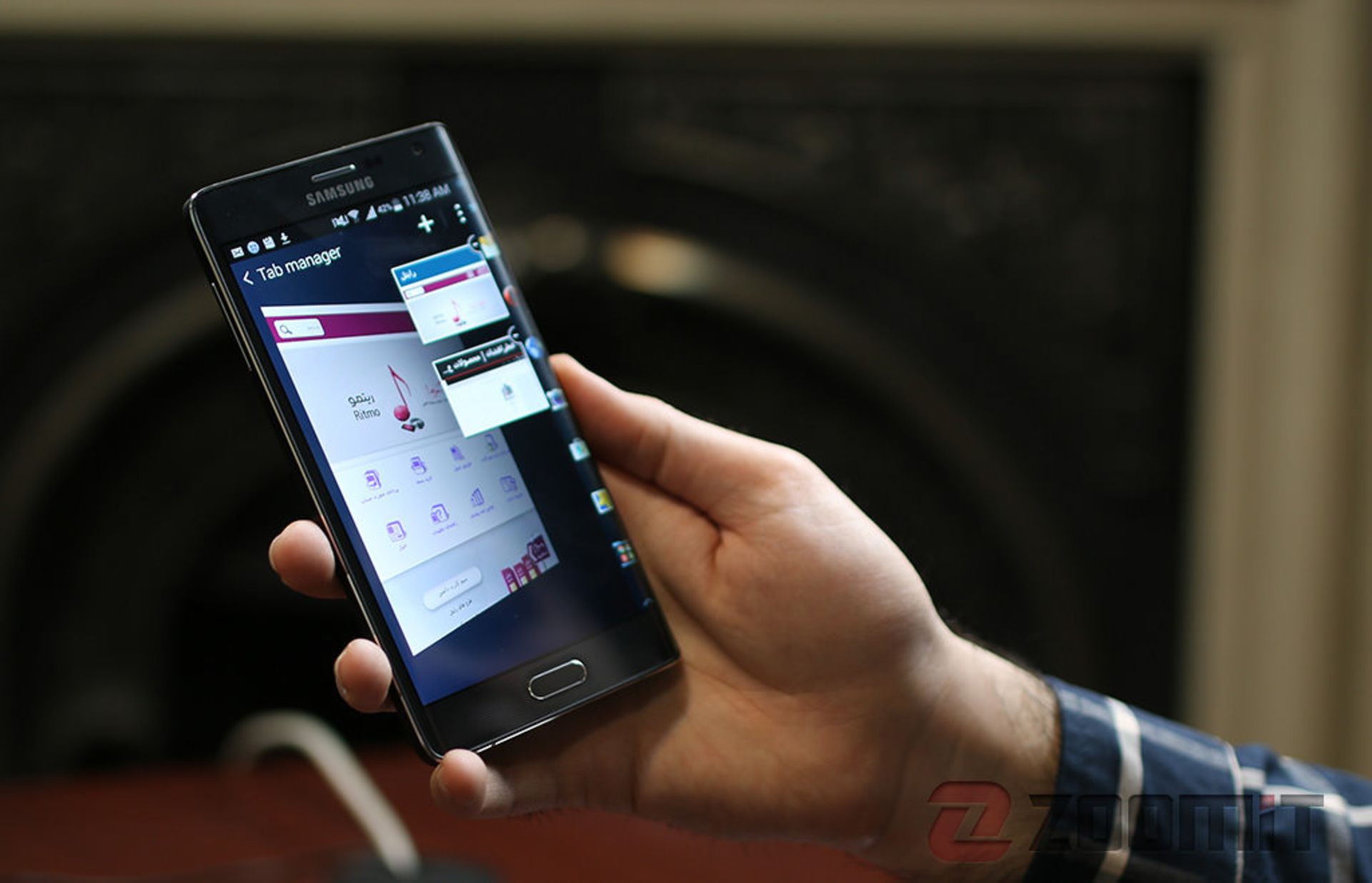 بررسی گلکسی نوت اج (Galaxy Note Edge)