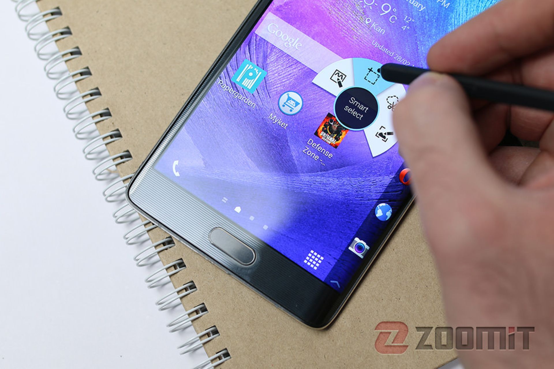 بررسی گلکسی نوت اج (Galaxy Note Edge)