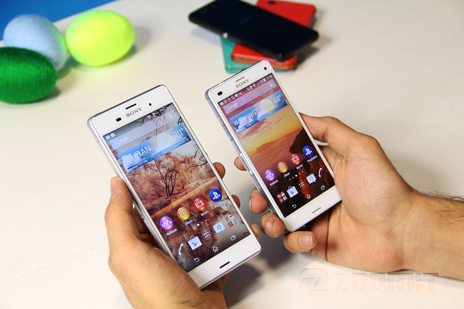 بررسی گوشی اکسپریا زد 3 کامپکت سونی