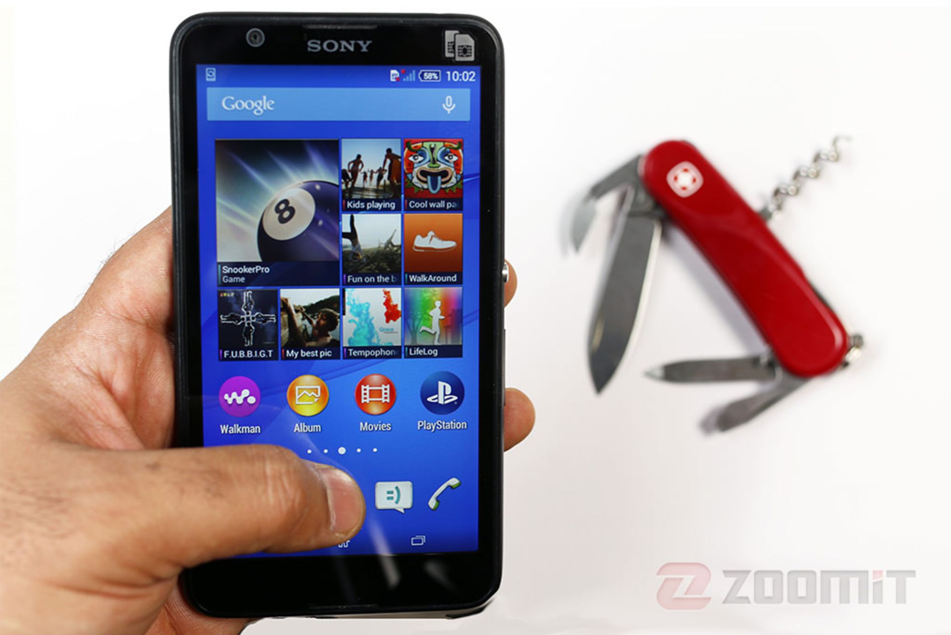 بررسی گوشی اکسپریا E4 سونی