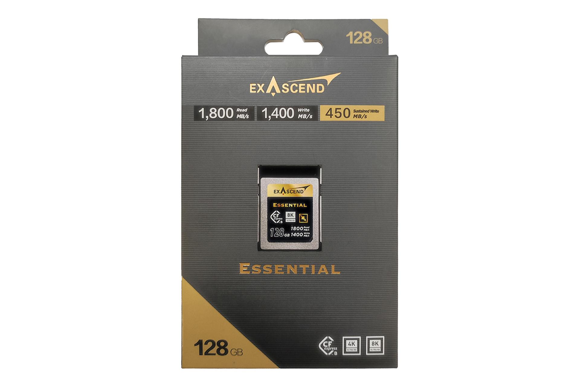 جعبه کارت حافظه اکساسند Exascend CFexpress ESSENTIAL Type B 128GB
