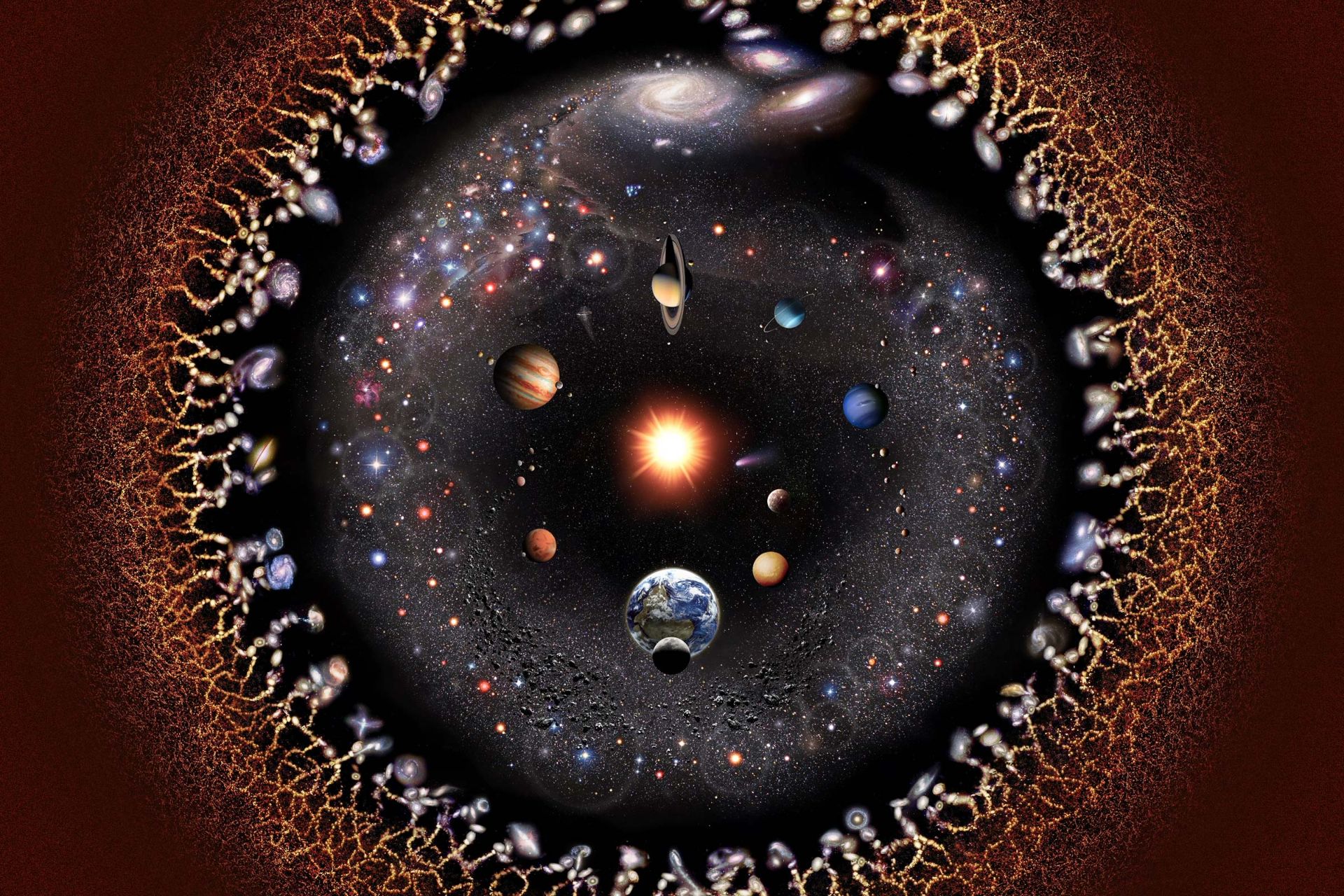 موقعیت زمین در کیهان