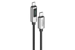 کابل شارژ USB آیزن Type-C به Type-C مدل EC-12 با طول 1 متر