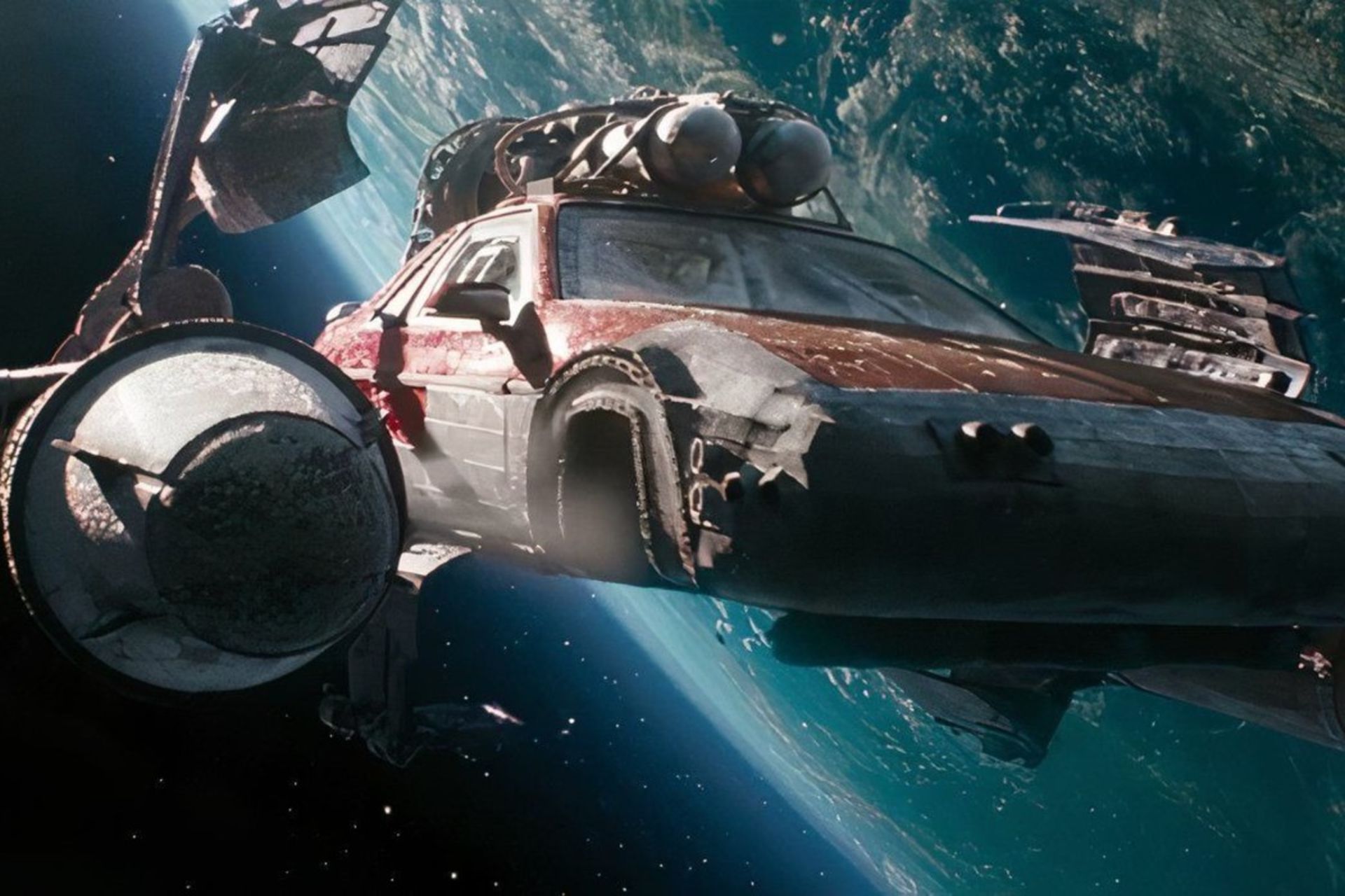 یک خودرو خیالی در فضا