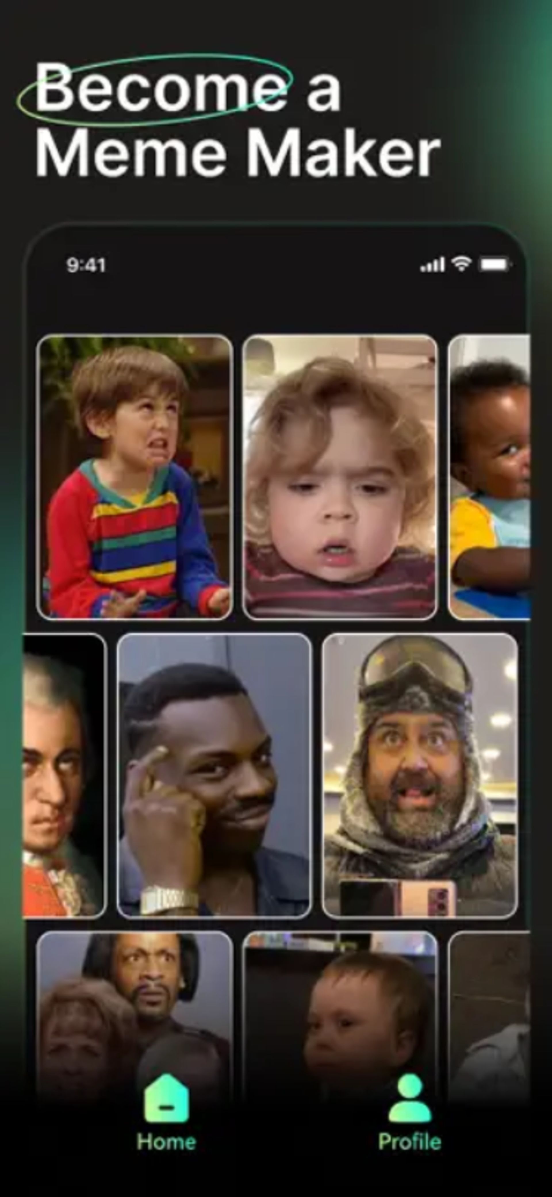 اپلیکیشن آیفون Face Animator