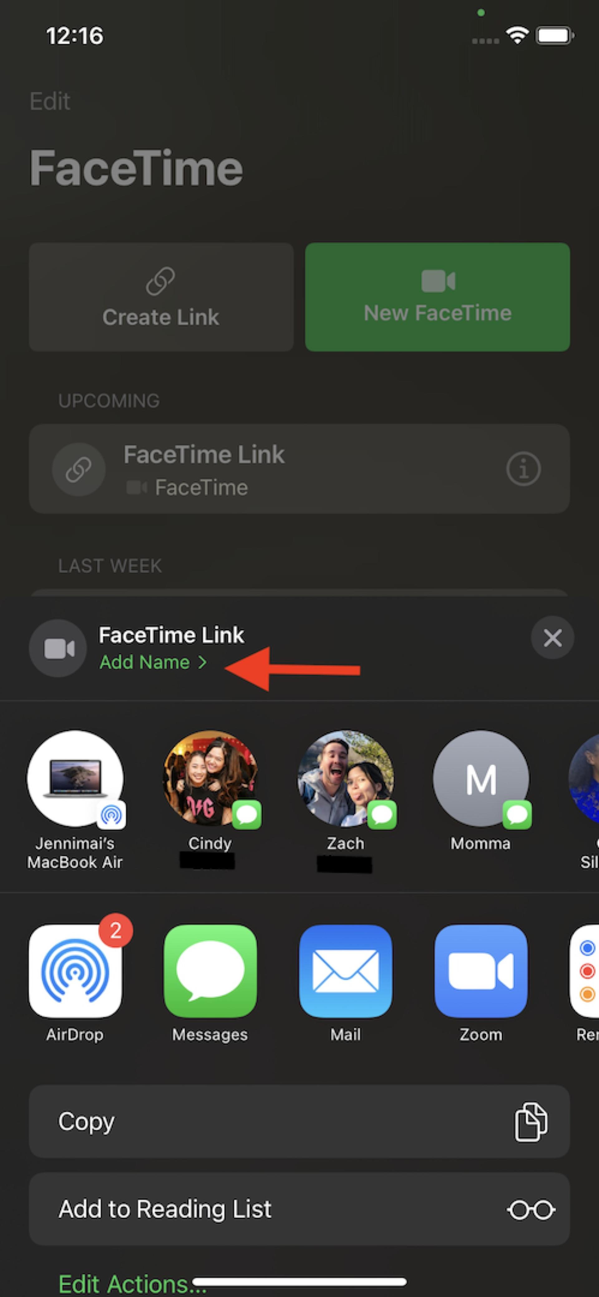 برنامه فیس تایم