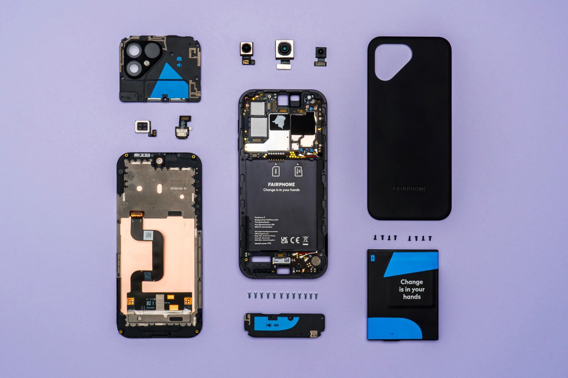 کالبدشکافی فیرفون ۵ / Fairphone 5