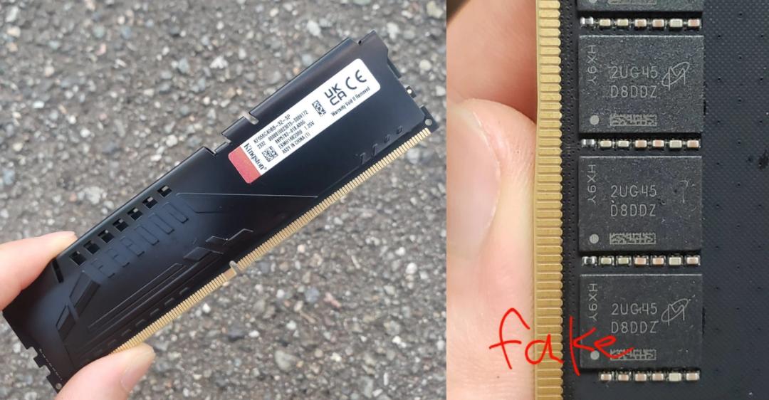 ماژول رم کینگستون با تراشه‌های DDR4
