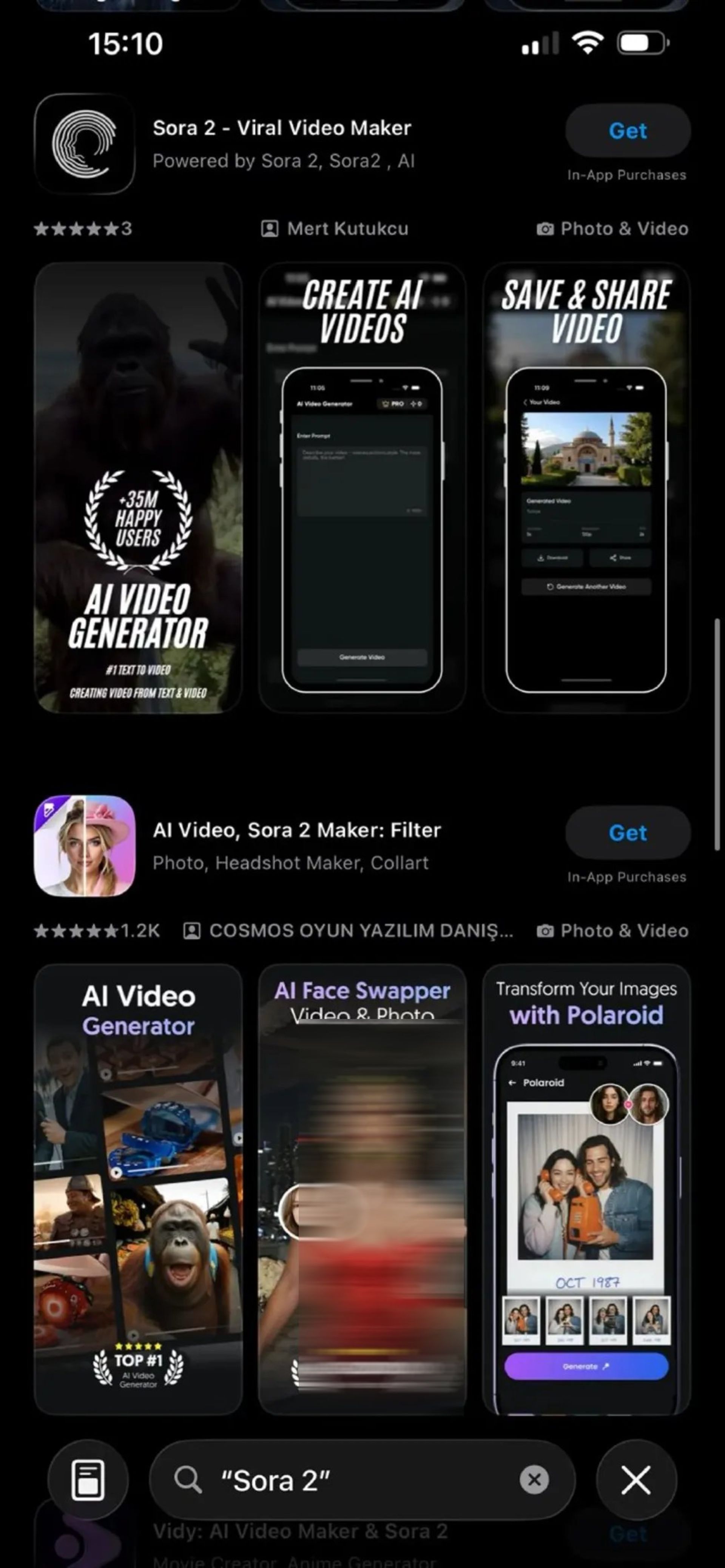 اپلیکیشن جعلی سورا