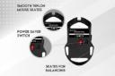 نمای پایین ماوس فنتک Fantech RAIGOR III WG12