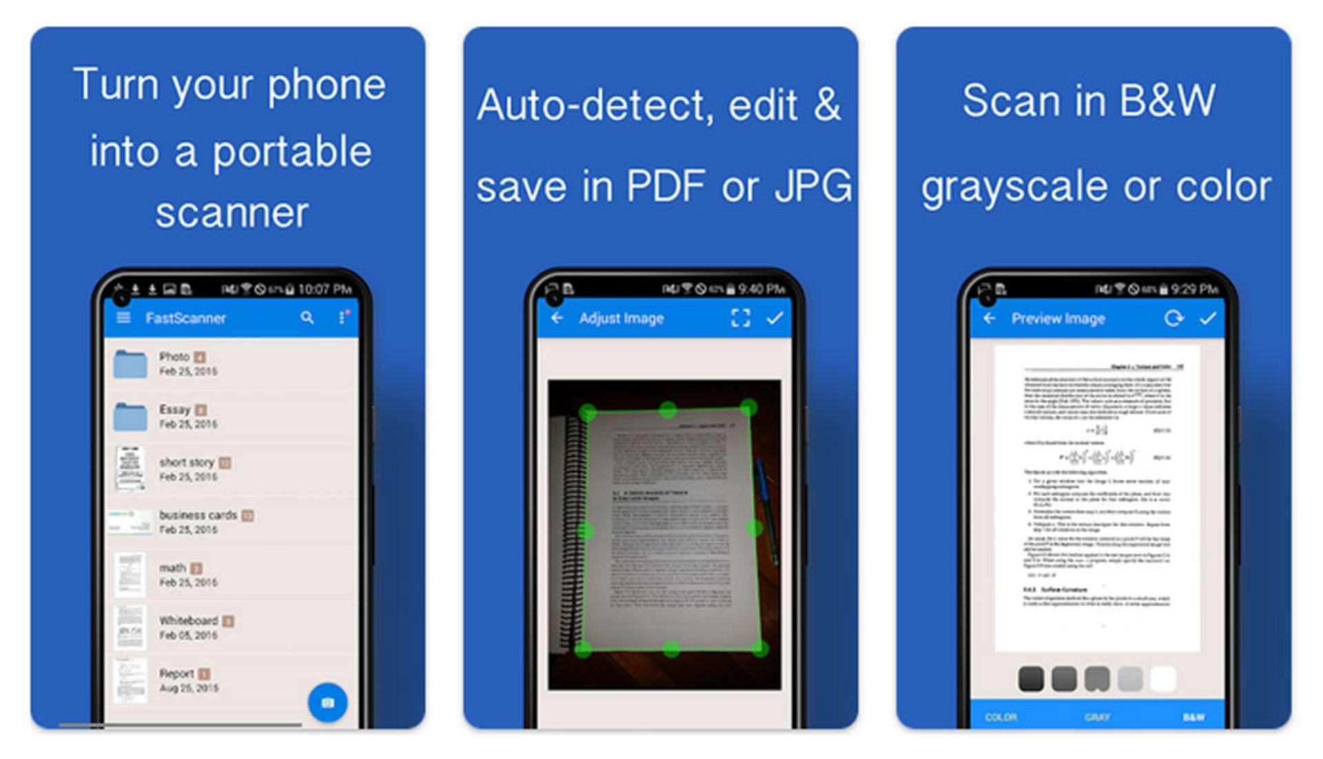 برنامه‌ی Fast Scanner