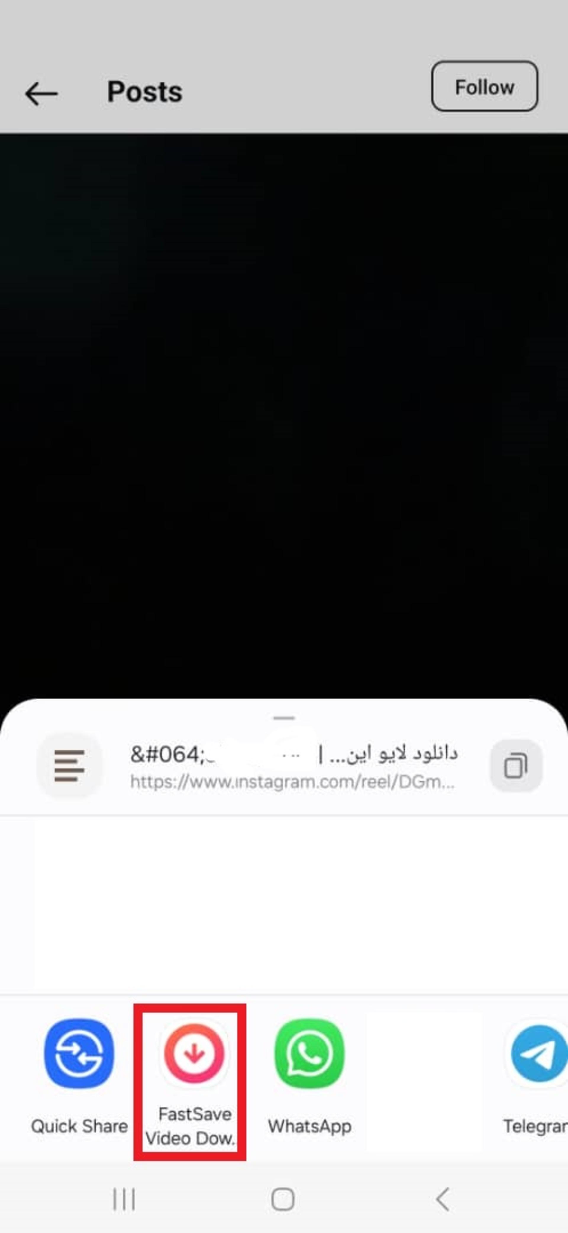 دانلود لایو اینستاگرام با اپلیکیشن fastsave